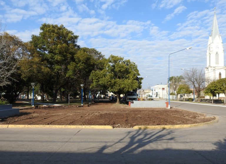 Remodelación de las veredas de la Plaza