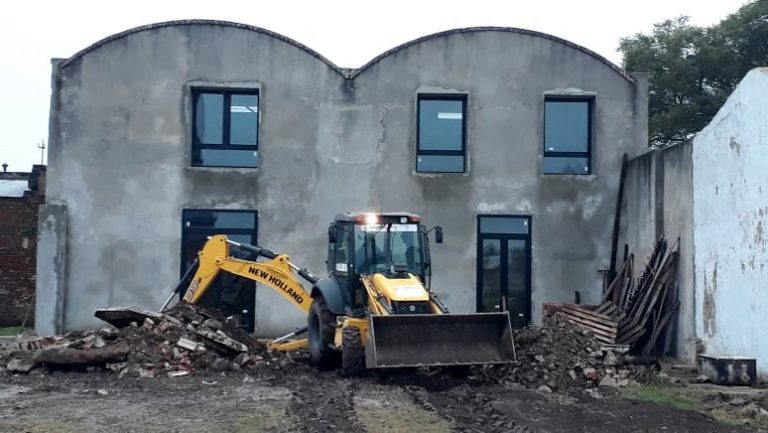 Obras en El Centro Cultural