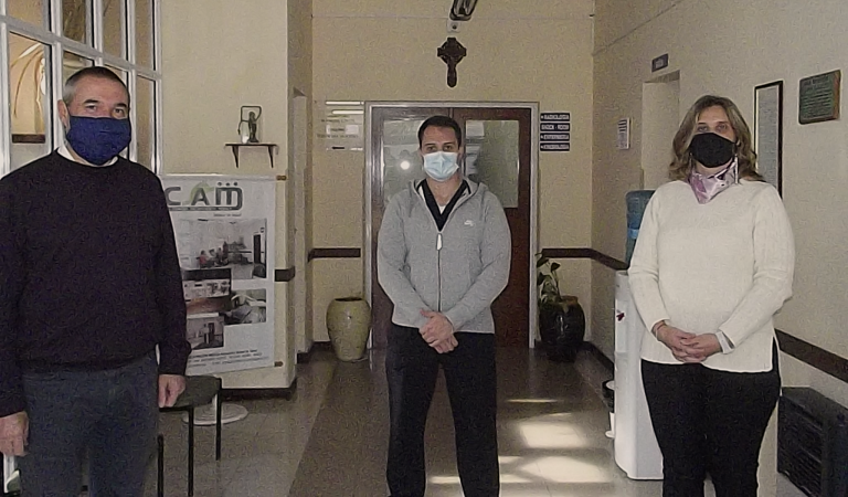 Presentación médico coordinador de guardias en el CAM