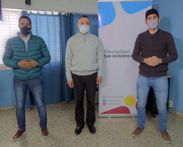 Visita de funcionarios provinciales