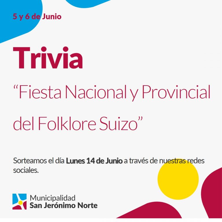 Celebremos juntos nuestra hermosa Fiesta