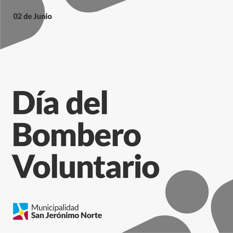 Día Nacional del Bombero Voluntario