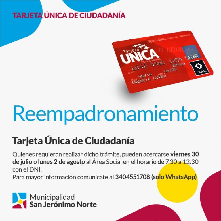Tarjeta Única de Ciudadanía