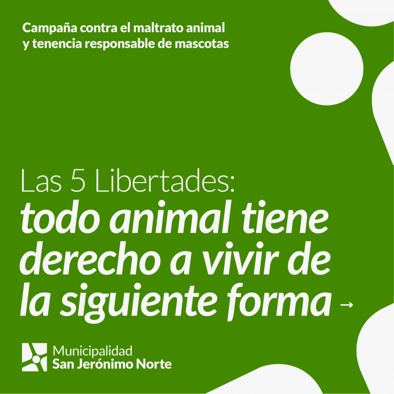 Campaña contra el maltrato animal y tenencia responsable de mascotas