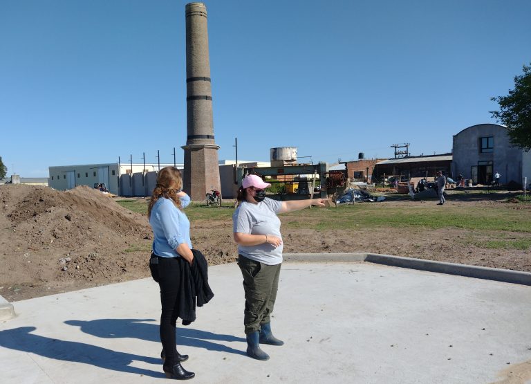 Obras en el Centro Cultural