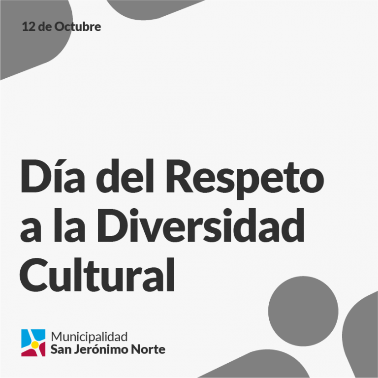 Día del respeto a la Diversidad Cultural