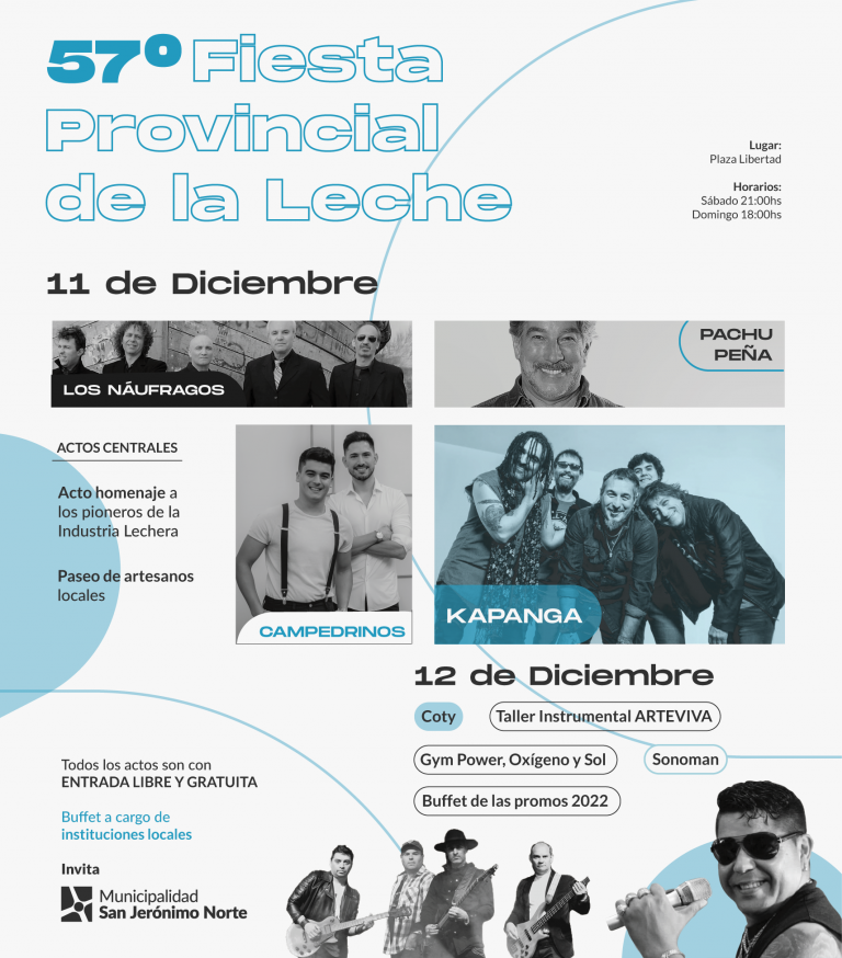 57º Fiesta Provincial de la Leche