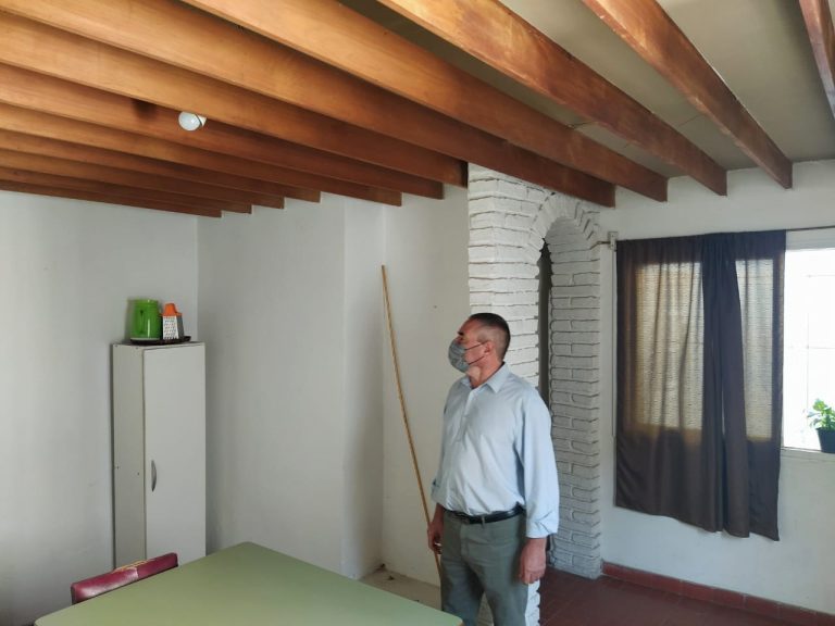 Visita a la casa de estudiantes