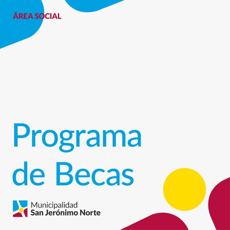Inscripciones Programa Municipal de Becas