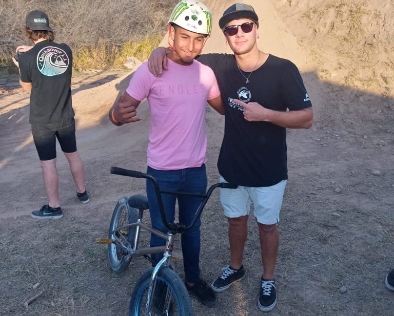 Lucca Maciel, deportista de BMX de nuestra ciudad