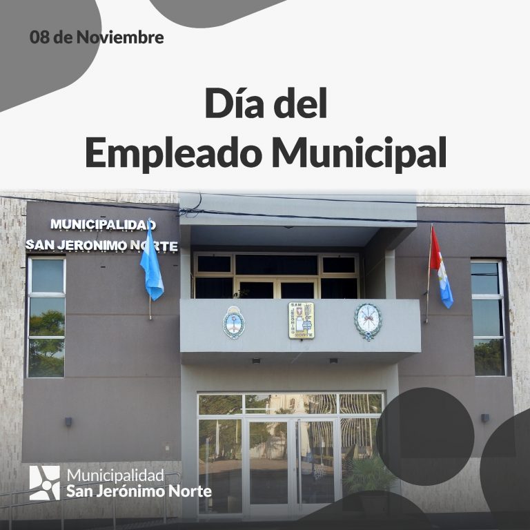Feliz Día del Empleado Municipal