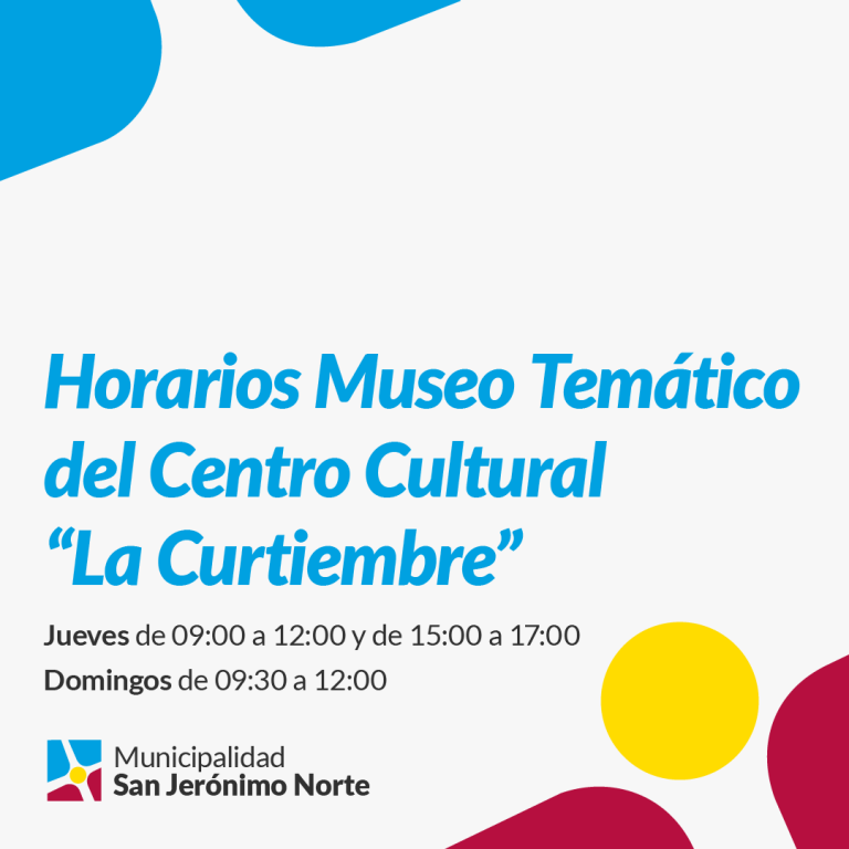 Horarios de atención