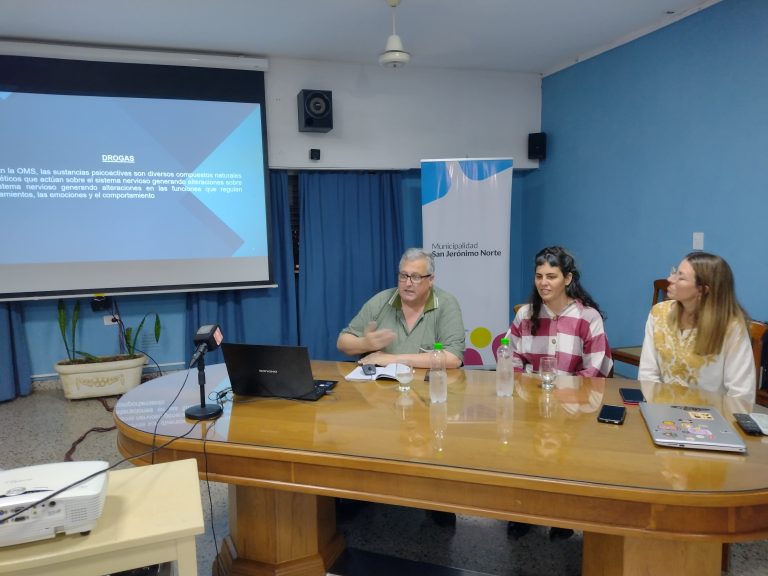 Charla sobre consumo problemático