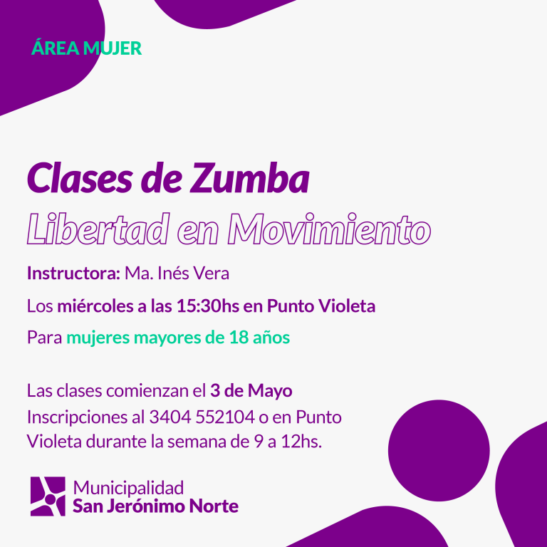 Actividades desde el Área Mujer