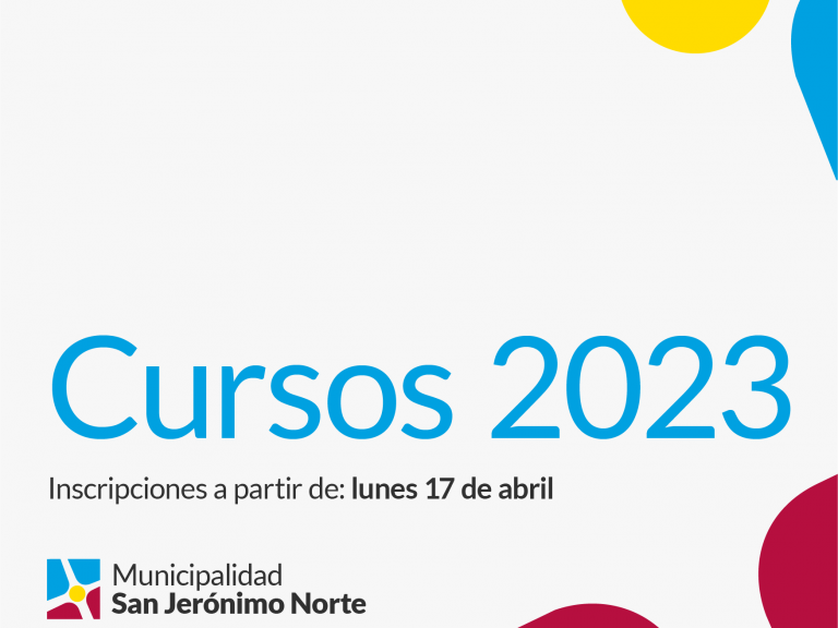 Inscripciones de los cursos municipales