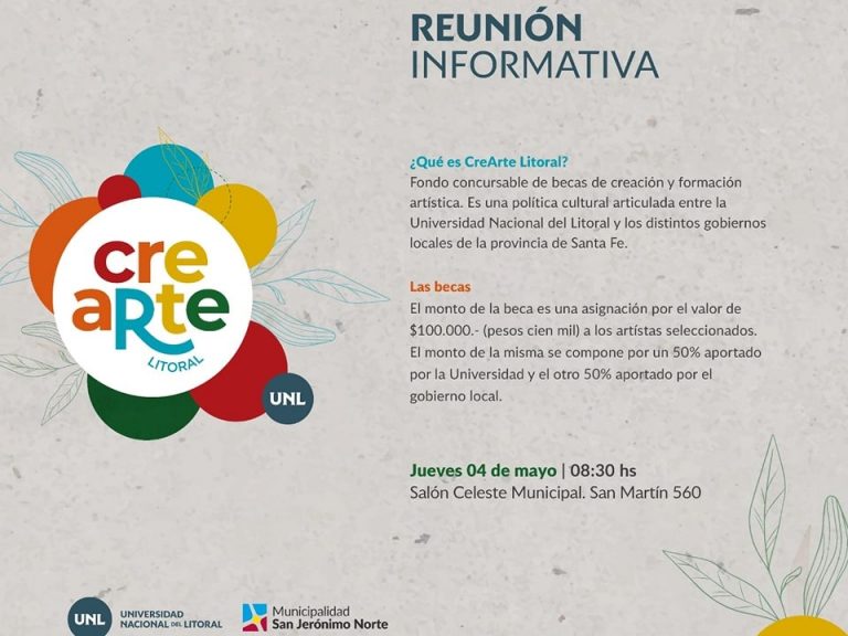 Presentación Programa CreArte Litoral