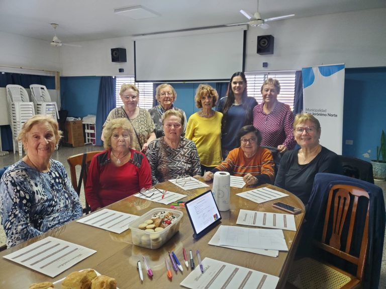 Inició el taller para adultos (+60)