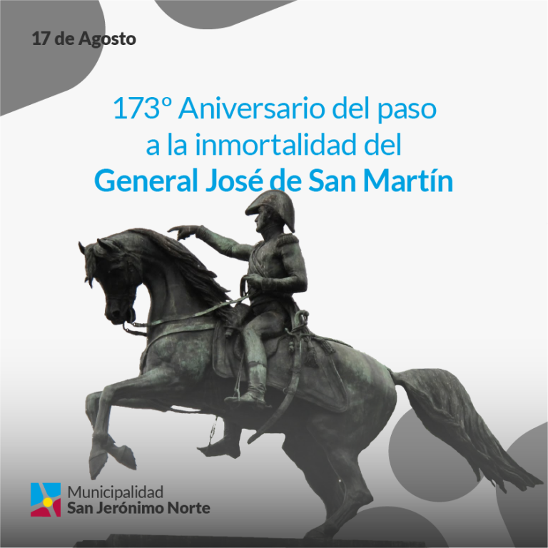 17 de agosto: General José de San Martín