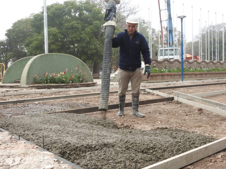 Obras en los espacios recreativos