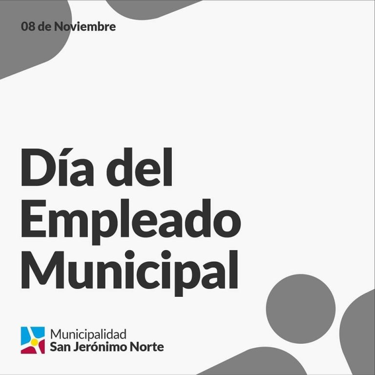 Felíz Día del Empleado Municipal